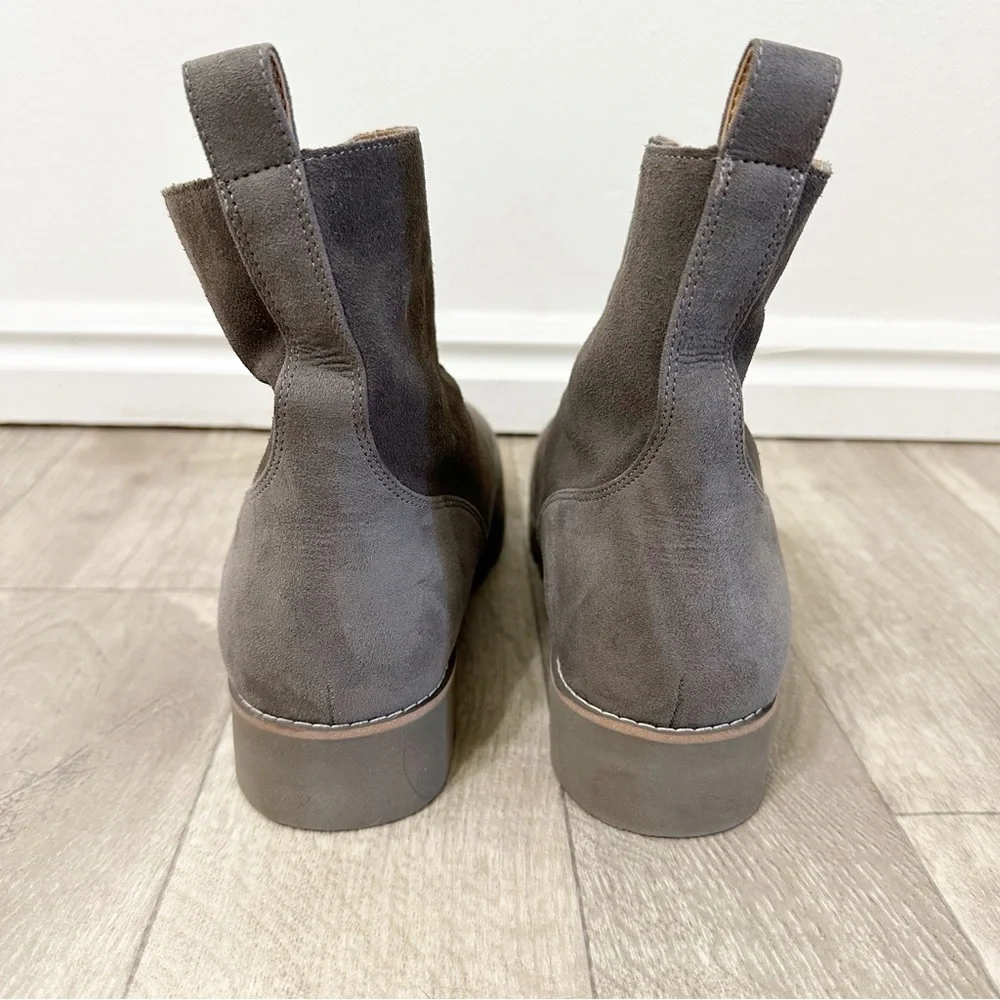 Vionic Gray Ankle Boots - Picture 6 of 7